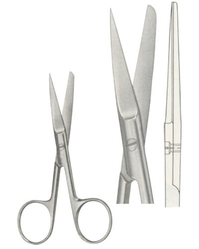 Gum, Surgical, Ligatur, Bandage Scissors 