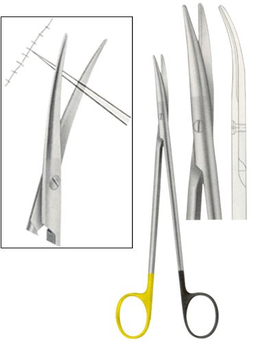 Gum, Surgical, Ligatur, Bandage Scissors 