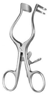 Wound Spreaders, self-retaining